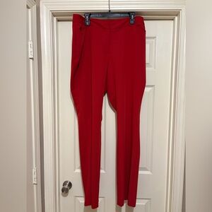 Worthington Vibrant Red Pants